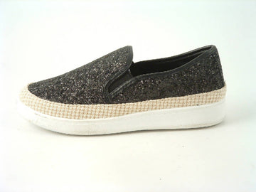 Glitz Shoes Glitter Espadrille Casuals Colours Glitz Shoes